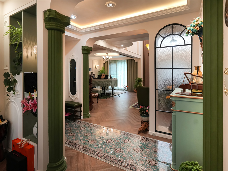 储物柜广电苑 230㎡ 法式复古风