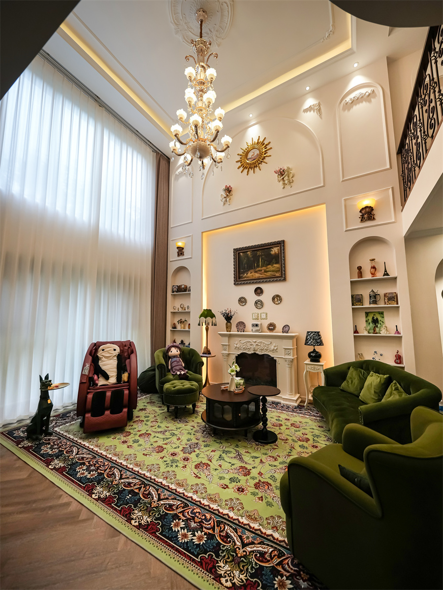 壁炉广电苑 230㎡ 法式复古风