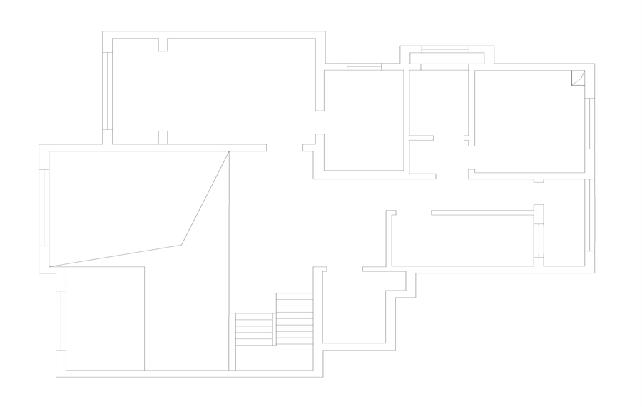 户型图广电苑 230㎡ 法式复古风