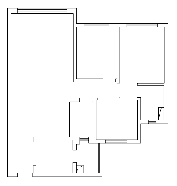户型图中海汇德里 108㎡ 现代风