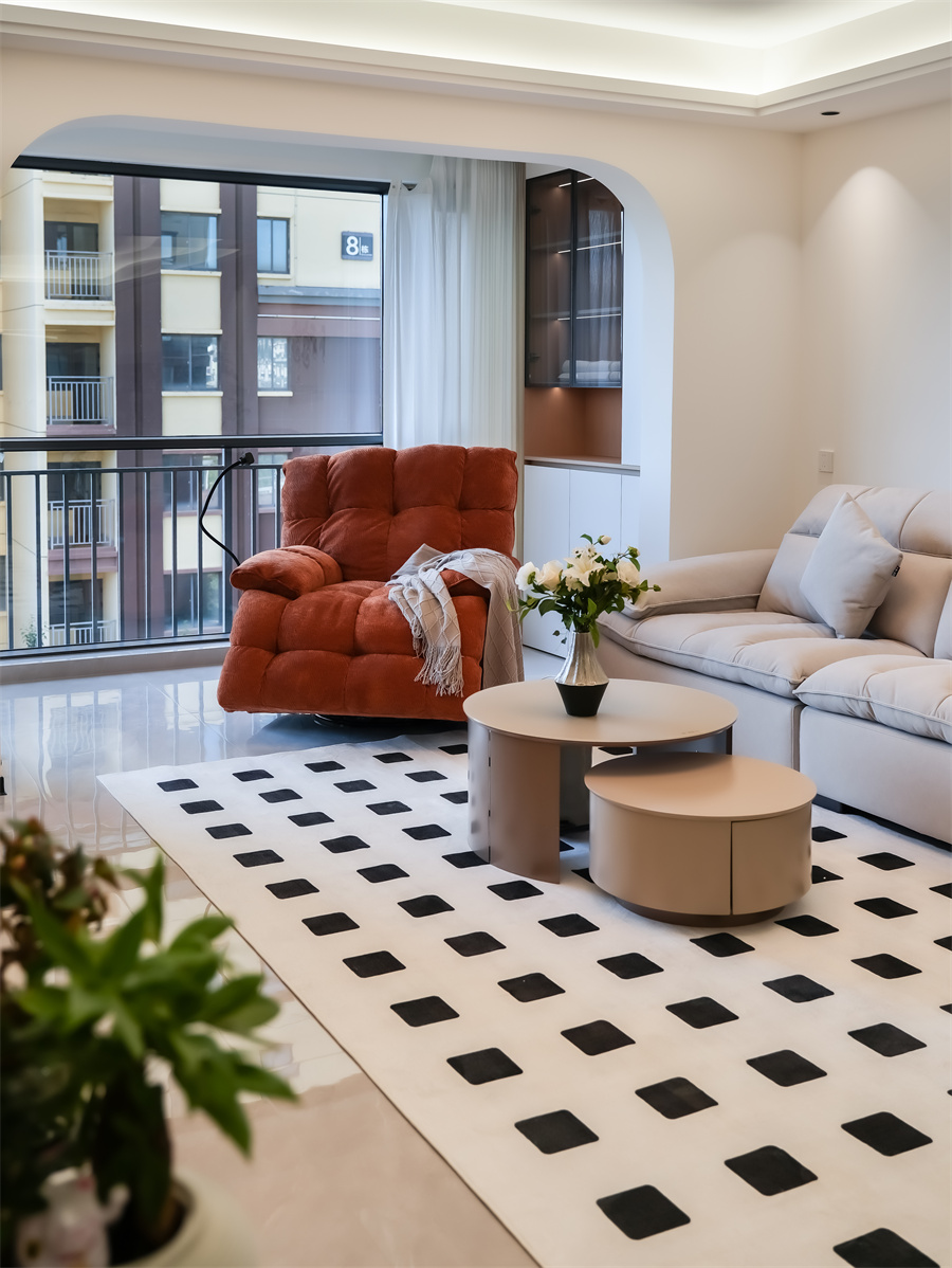 其他长水航城 105㎡ 原木奶油风