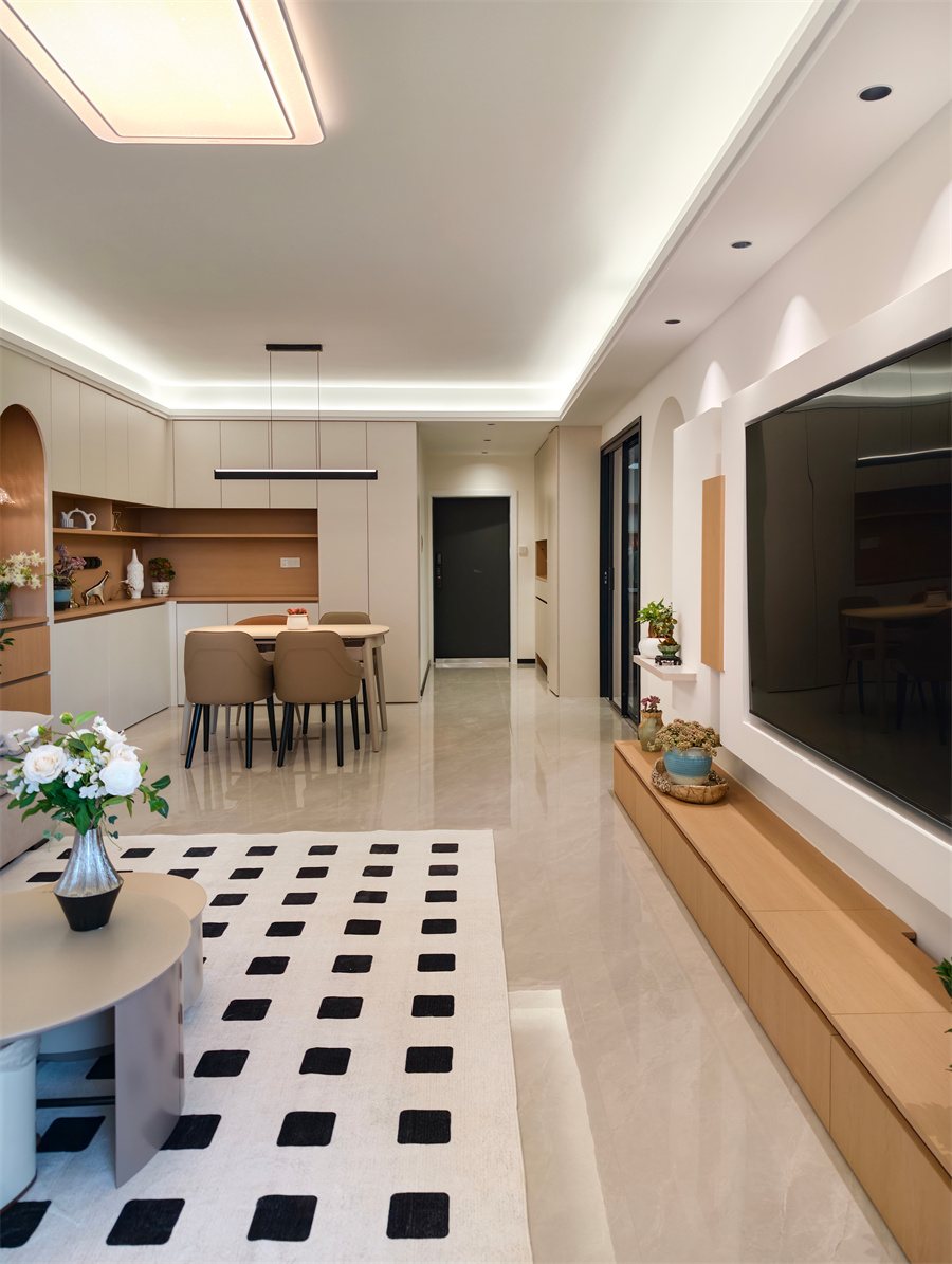 其他长水航城 105㎡ 原木奶油风