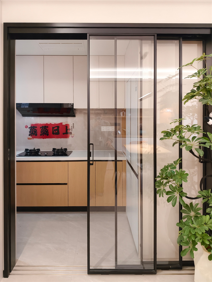 储物柜长水航城 105㎡ 原木奶油风