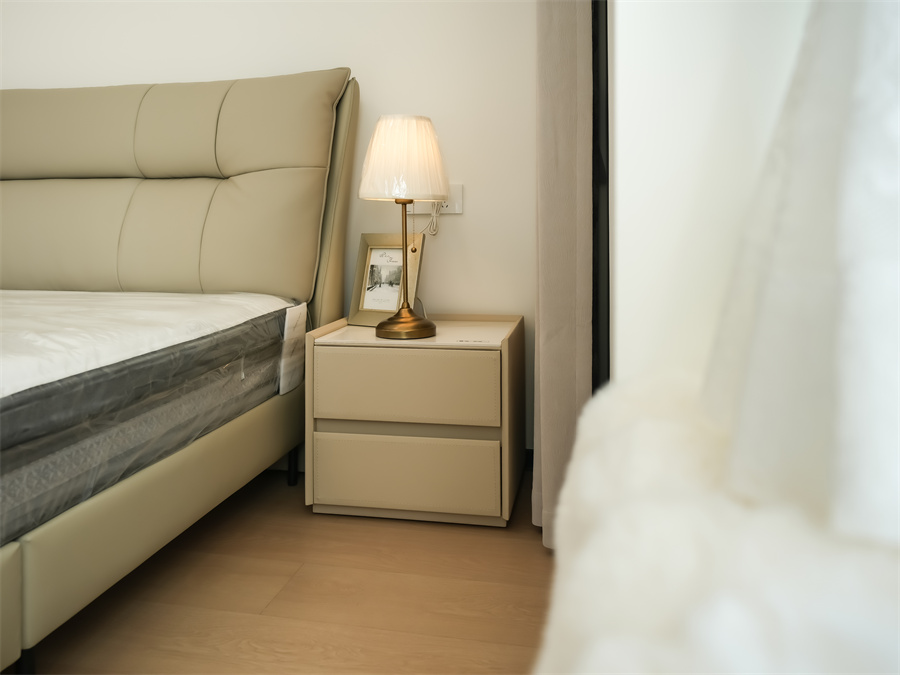 储物柜长水航城 105㎡ 原木奶油风