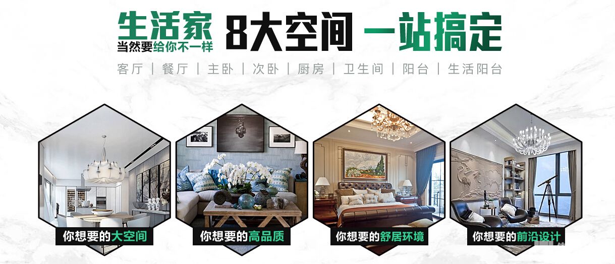 健明迪旧房改造八大空间