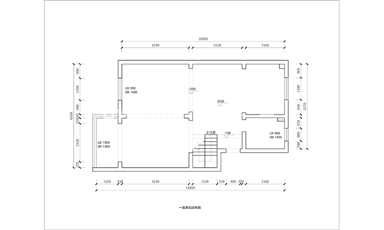 现代户型图装修效果图