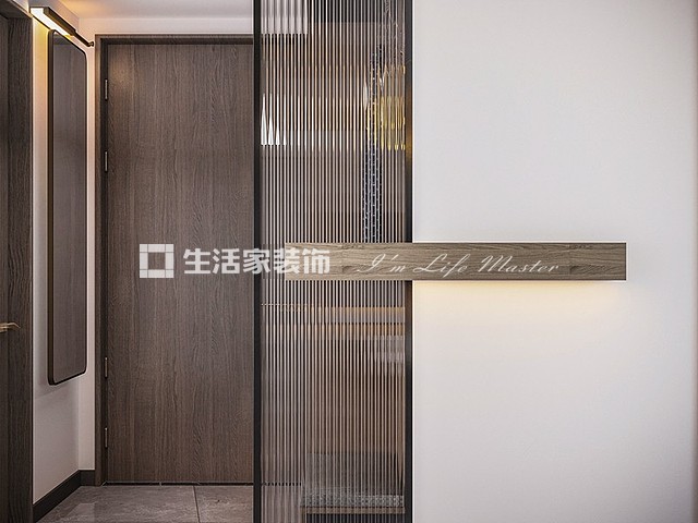 吊顶贵阳保利春天大道115㎡现代风格装修案例
