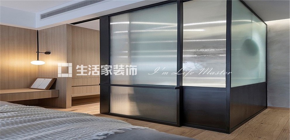 飘窗采荷人家72㎡简约风格装修案例