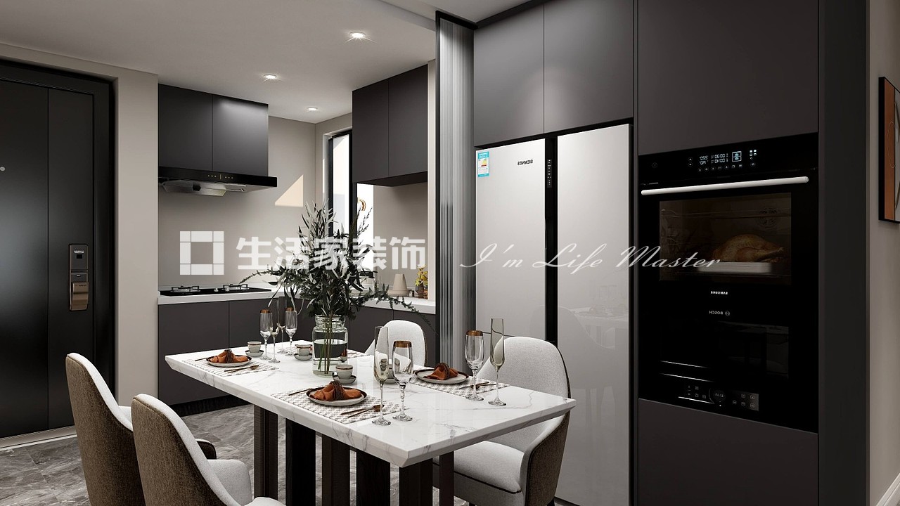 榻榻米越秀星悦城120㎡现代风格装修案例