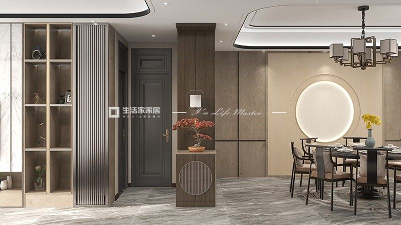 輕奢餐廳裝修效果圖