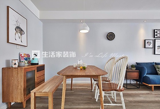 榻榻米千水湾+104m² +北欧风格