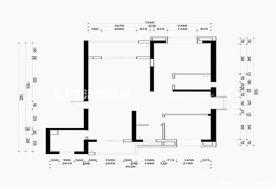 吊顶千水湾+104m² +北欧风格
