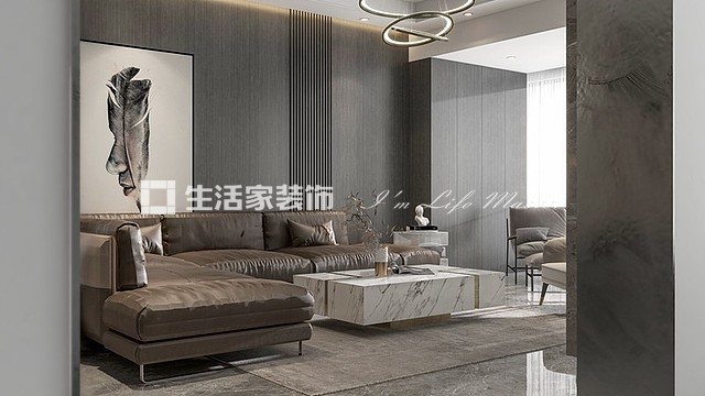 电视墙贵阳龙湾国际-188㎡-现代风格