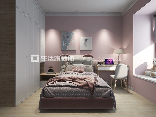 吊顶御景天城-100㎡-北欧风格