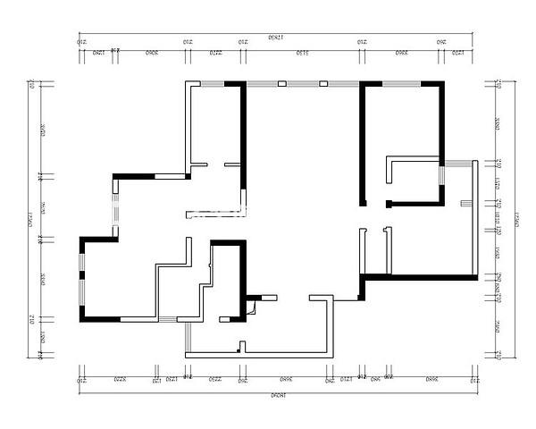 户型图实力新城 143㎡ 简欧风 生活家家居