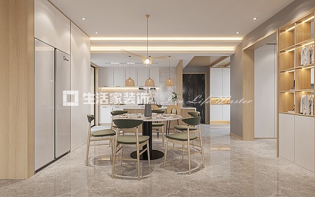 电视墙贵阳未来方舟-135㎡-日式风格