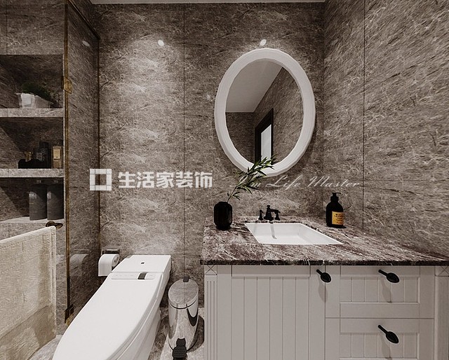 吊顶贵阳未来方舟-180㎡-轻奢风格