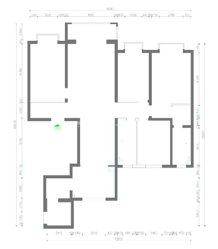 新中式户型图装修效果图