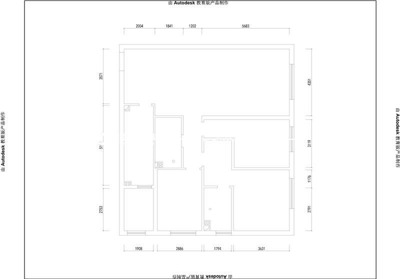 中式户型图装修效果图