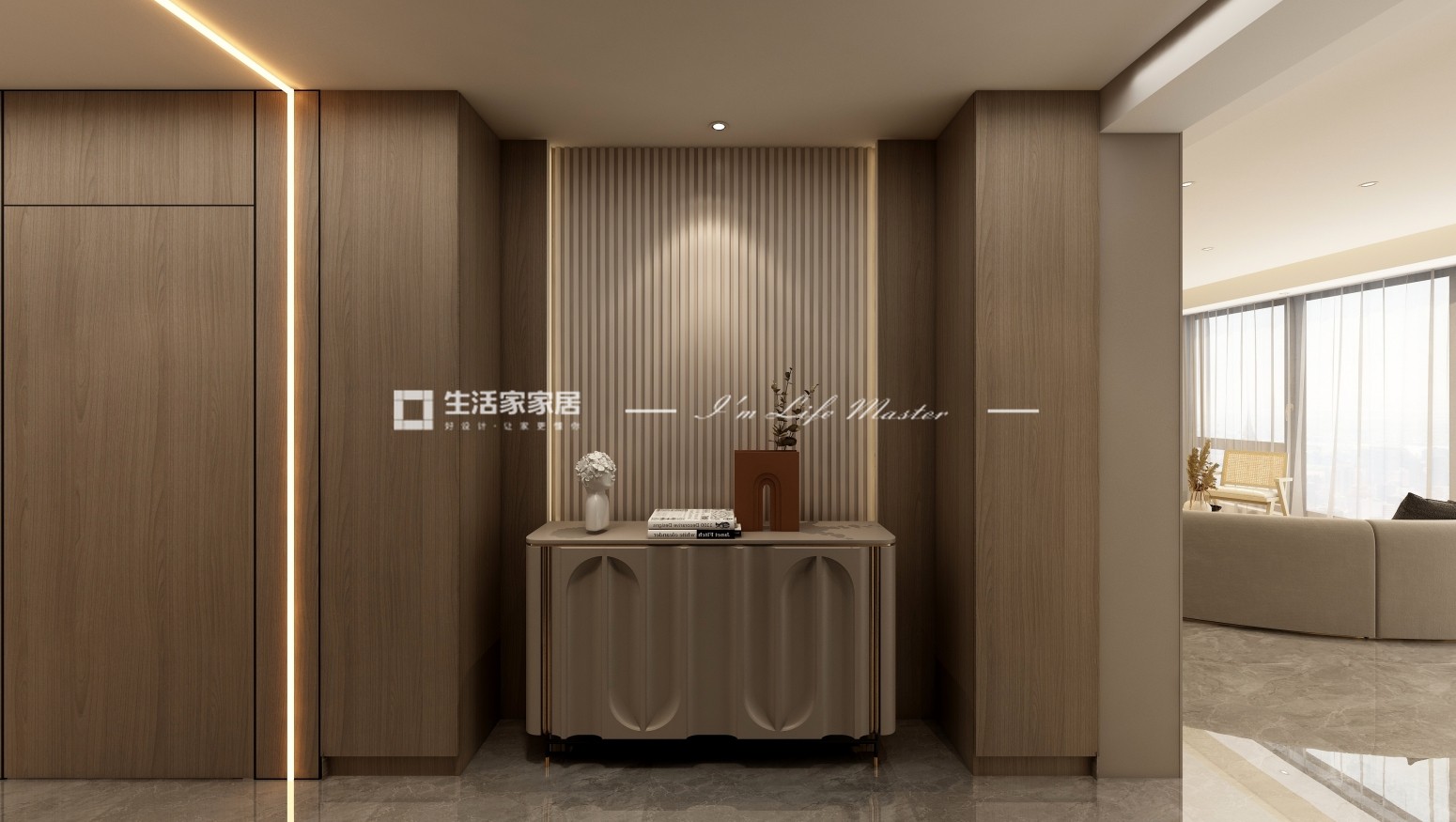 現(xiàn)代玄關裝修效果圖